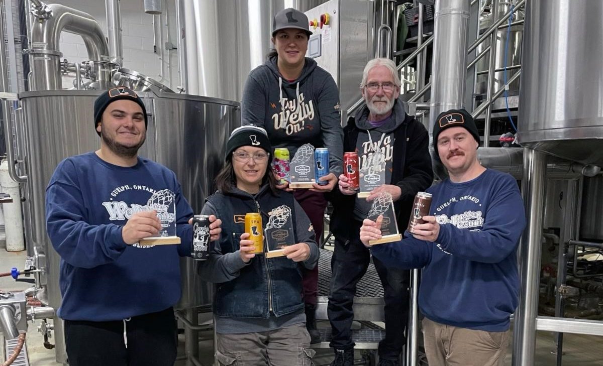 The Guelph-based brewery won five medals at the recent Ontario Brewing Awards.