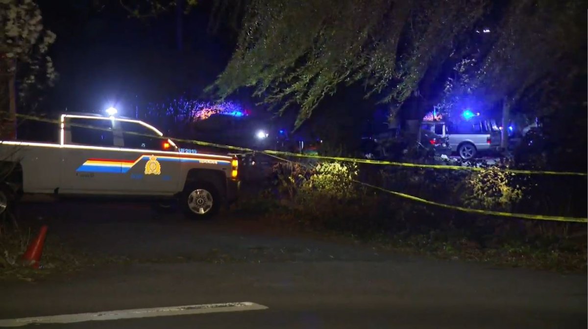 Homicide investigators were on the scene Thursday night in Chilliwack after two bodies were discovered in a home.