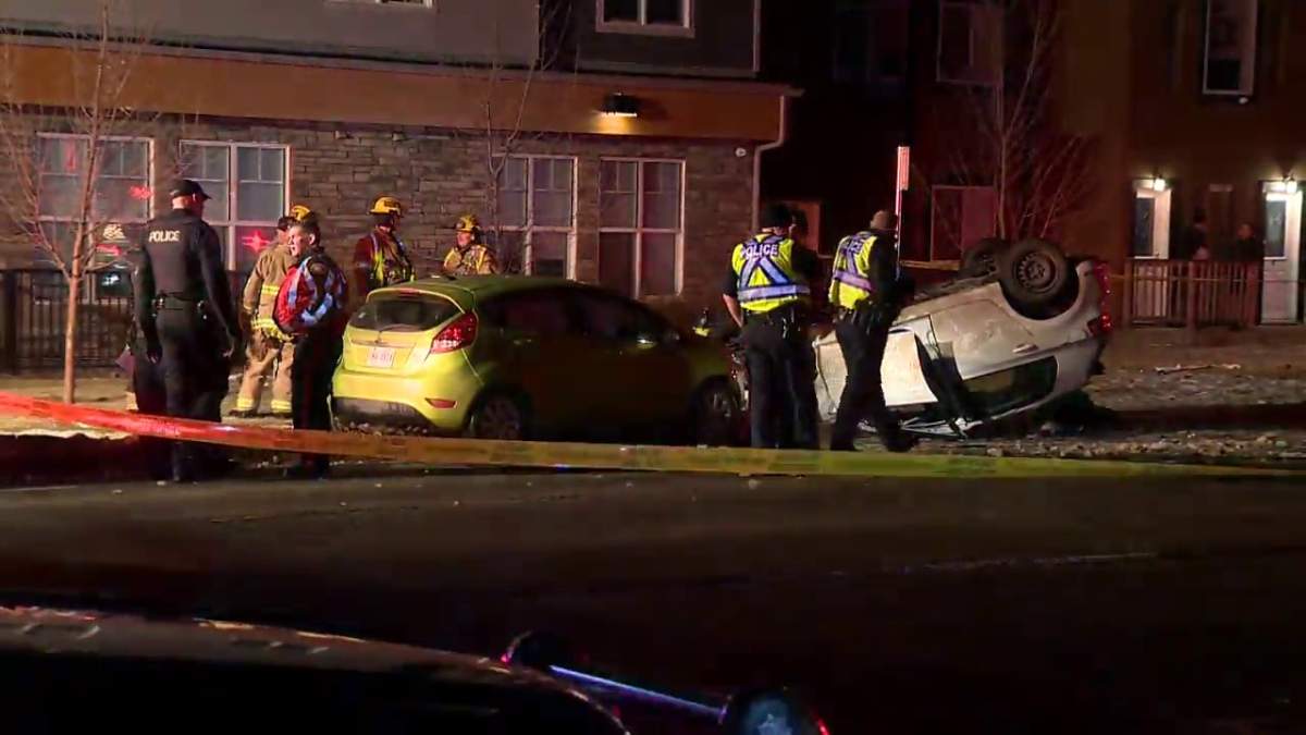 CPS said the collision occurred at 36 Street and 10 Avenue S.E. just before 7 p.m.