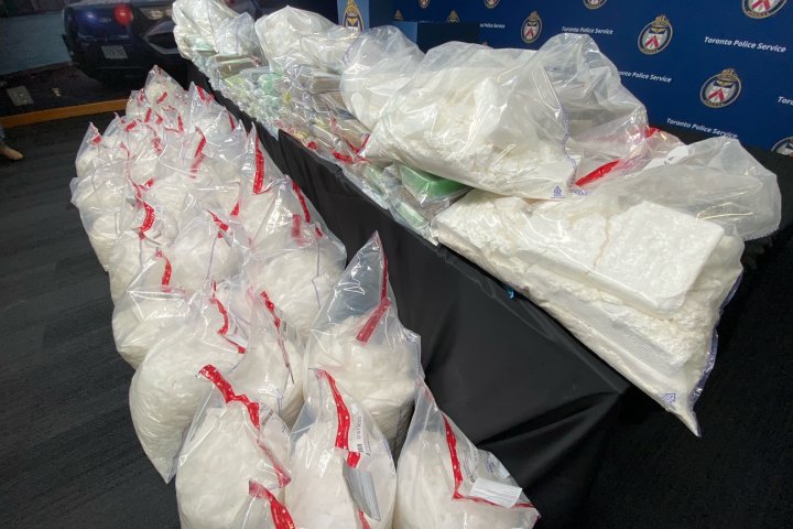 $58 million worth of drugs found in two stash houses, Toronto police say