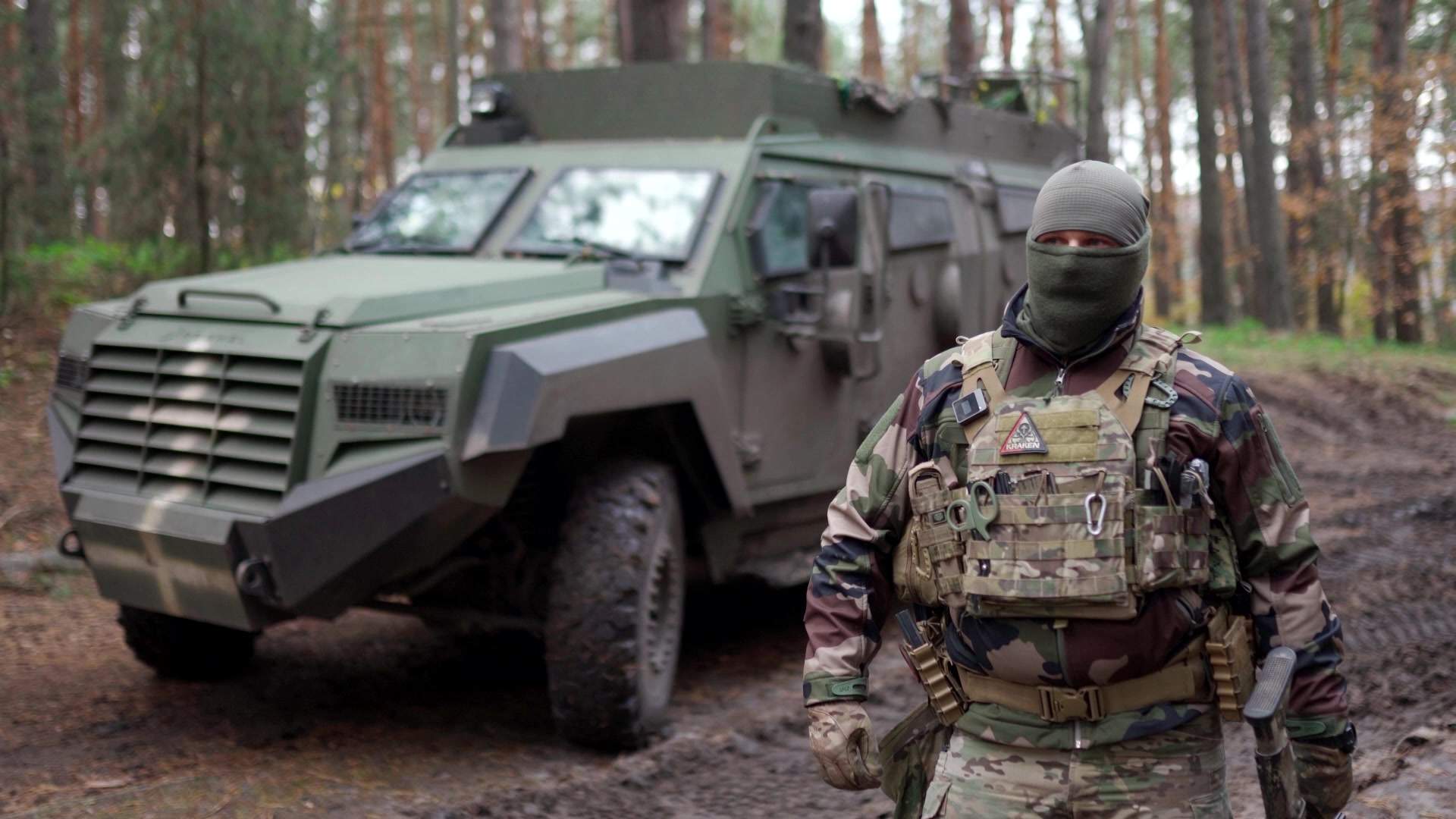 Orest, a sergeant with the Ukrainian military, says the Senator has kept troops safe when it has come under fire.