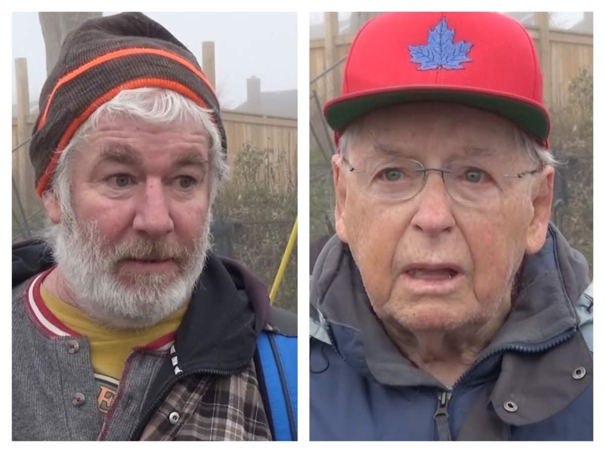 Advocates for the homeless in Peterborough include Dan Hennessey and Father Leo Coughlin.