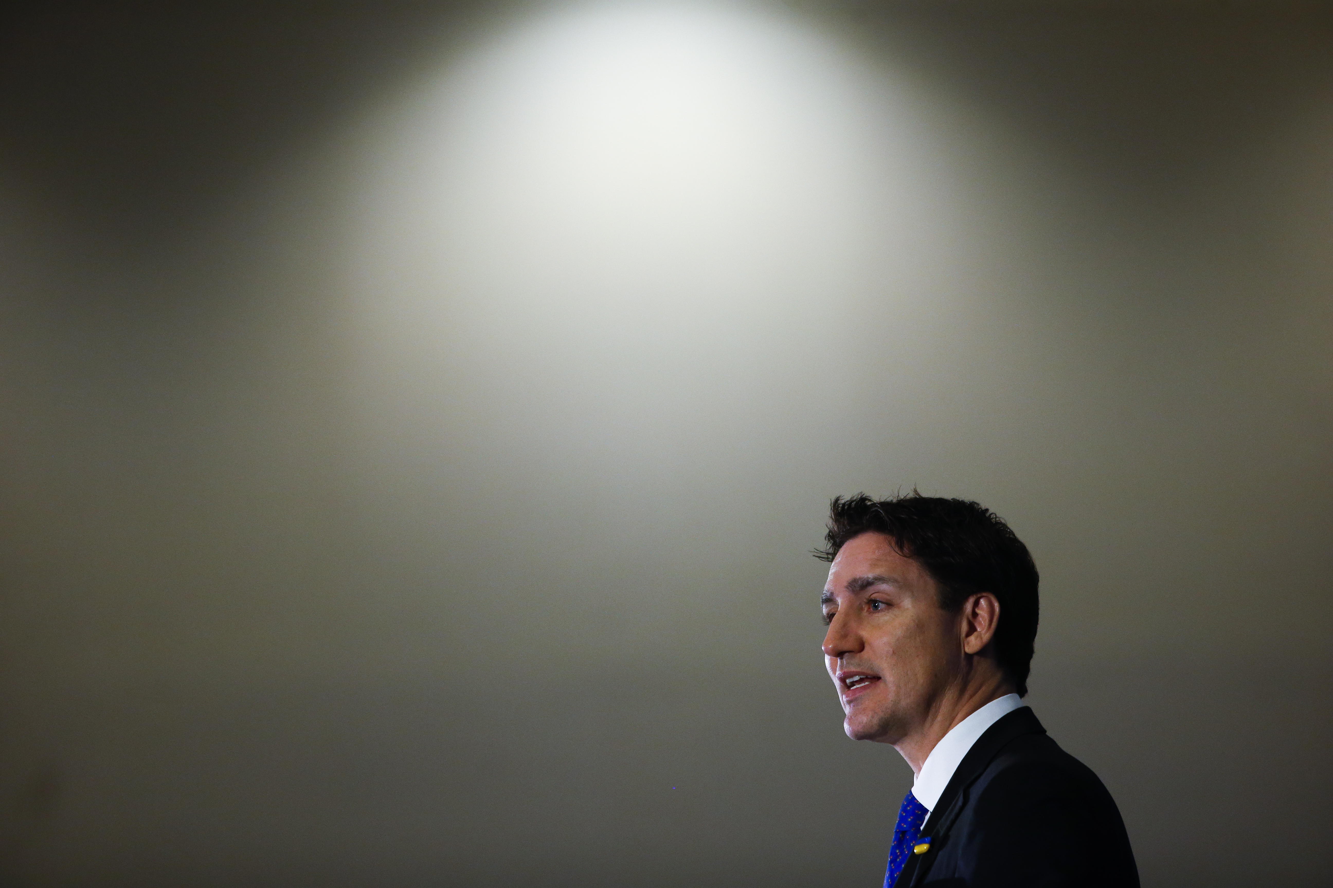 Justin Trudeau says China and others are targeting democracies.