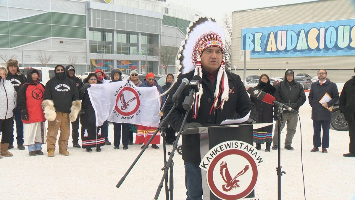 Chief and band members of the Kahkewistahaw First Nation call out Mosaic Potash and the Saskatchewan government for failed meaningful Indigenous engagement.