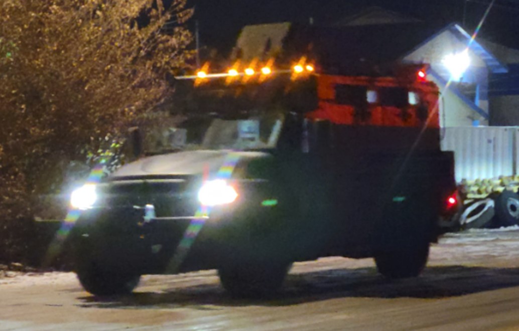 Emergency response teams were seen in Merritt Sunday, following several police incidents.