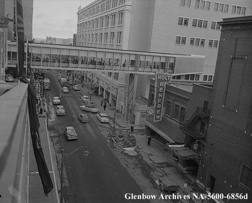 Should Calgary Dismantle Its Plus 15 Skywalk Network Calgary   Plus 15 1956 