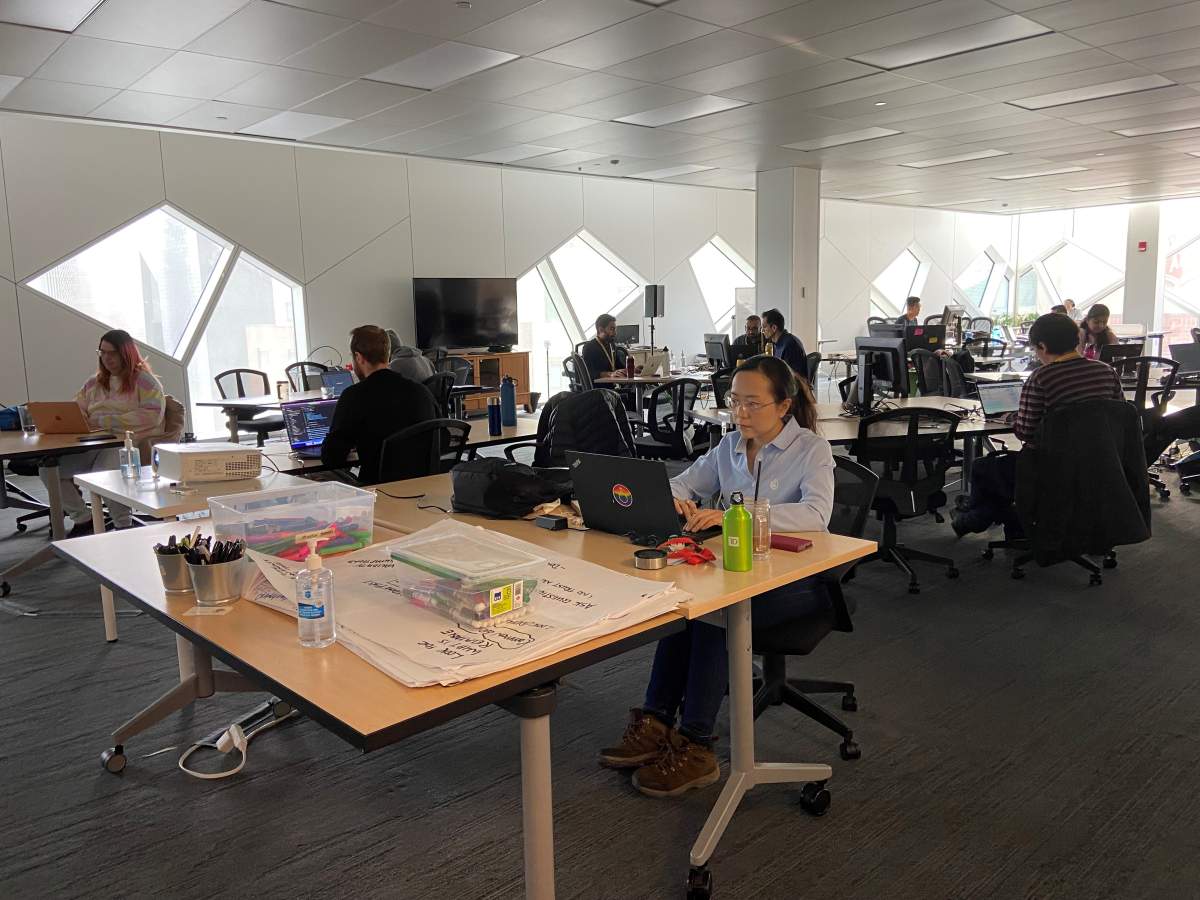 Class at InceptionU.