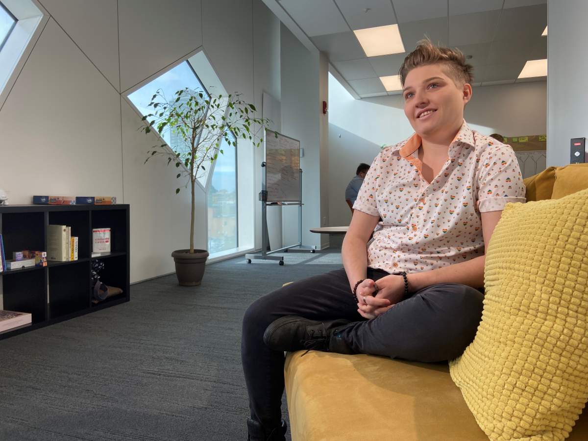 Amber Rowden, creator of Queer Innovation yyc.