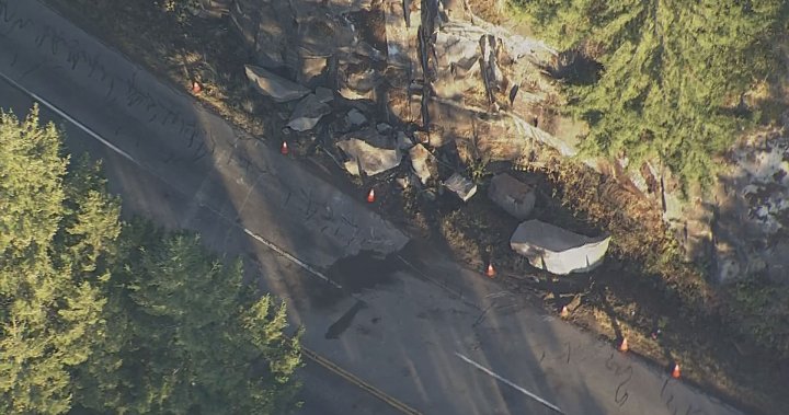 Police officer in serious condition after landslide at Cypress Mountain