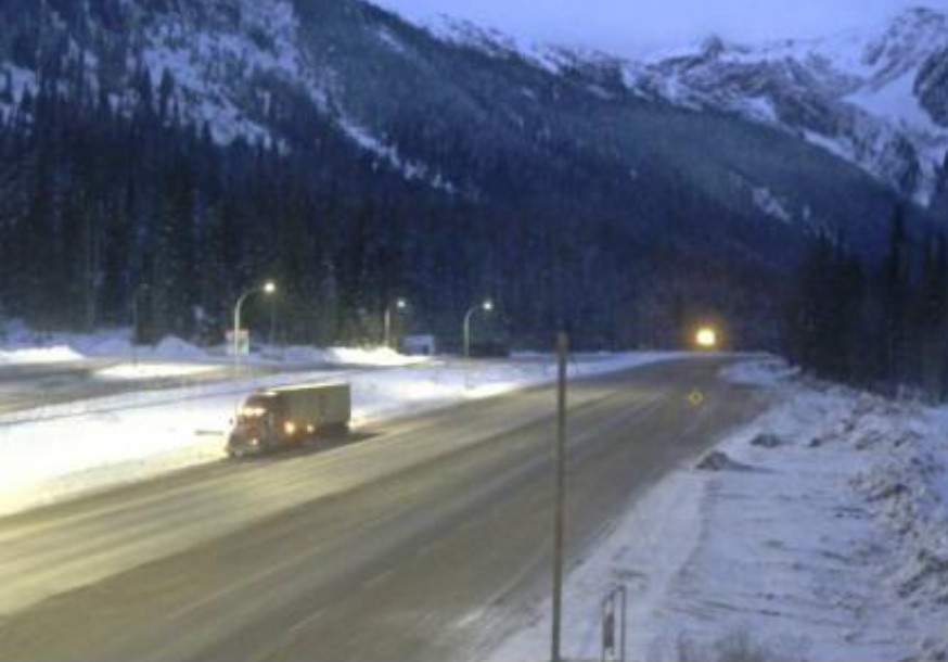 Heavy snow is forecast for the Trans Canada Highway. 