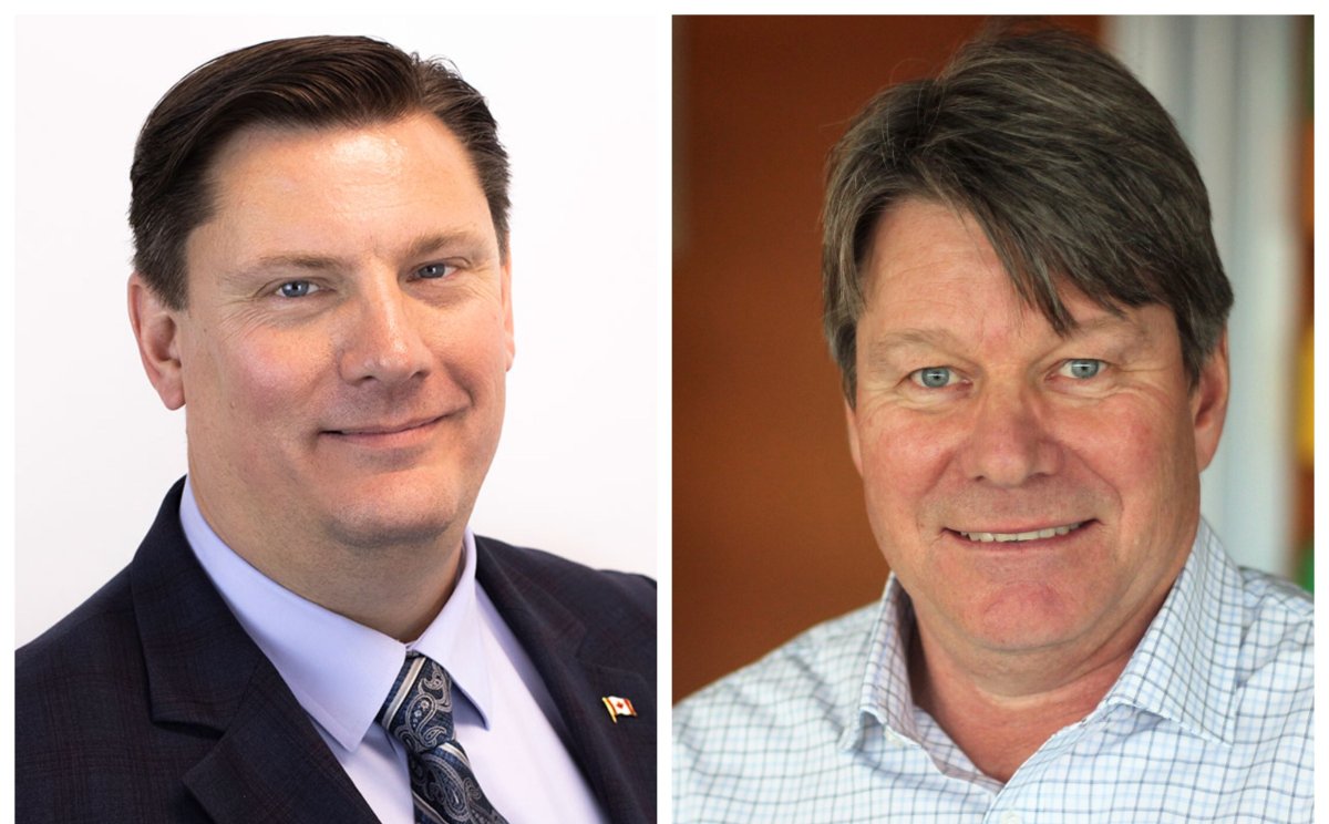 The Innovation Cluster Peterborough and Kawarthas says CEO Michael Skinner, left, and president John Gillis have resigned. 