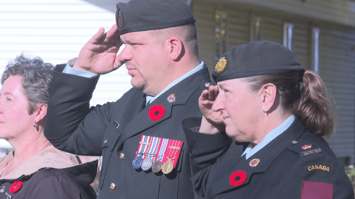 Maj. Monica Fournier said it is important to keep kids and young adults informed of our past and to continue in remembrance.