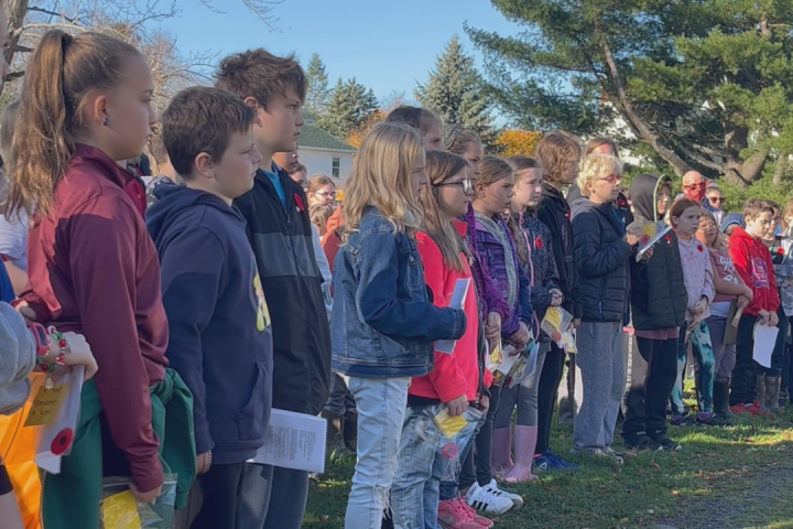 No Stone Left Alone ceremony connects N.B. students to Canadian soldiers