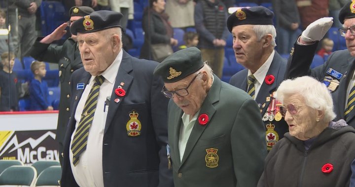 Vernon, B.C.’s large-scale Remembrance Day ceremony returns after pandemic hiatus