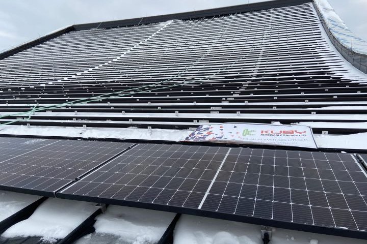 Solar panel installation begins on Edmonton’s 1st net-zero energy fire station