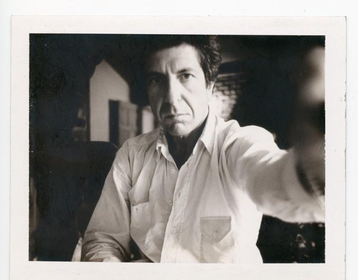 A photo titled, “Leonard Cohen, Self-Portrait, 1979” is shown in this handout. The Art Gallery of Ontario opens “Leonard Cohen: Everybody Knows,” an exhibition showcasing more than 200 artworks and objects. 