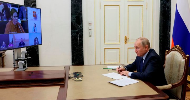 Putin says Ukraine war may be ‘a long process,’ but no need for further mobilization
