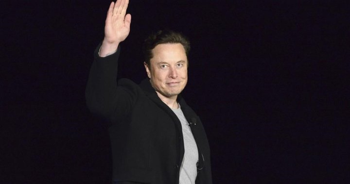 Elon Musk sells US$3.58B worth of Tesla stock, unclear where proceeds going – National | Globalnews.ca