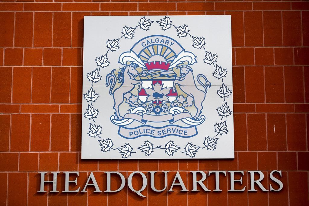 The Calgary Police Service headquarters is shown in Calgary, Alta., Thursday, April 9, 2020.