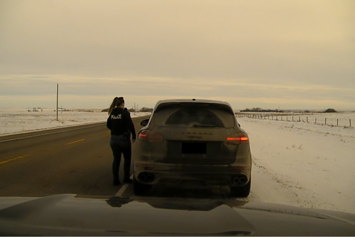 Calgary man arrested as passenger in speeding vehicle