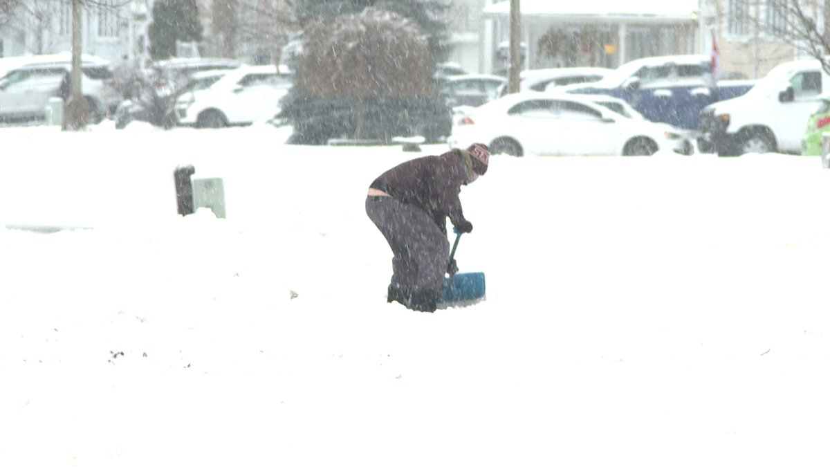 The Kingston region is expected to receive up to 25 centimetres of snow by Saturday morning.