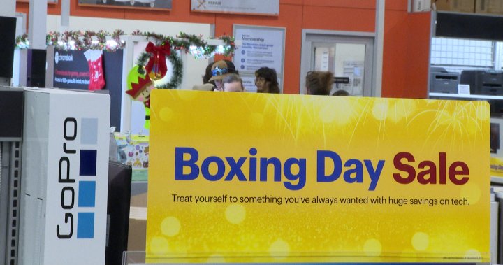 Changing consumer habits lead to muted Boxing Day in Lower Mainland – BC | Globalnews.ca