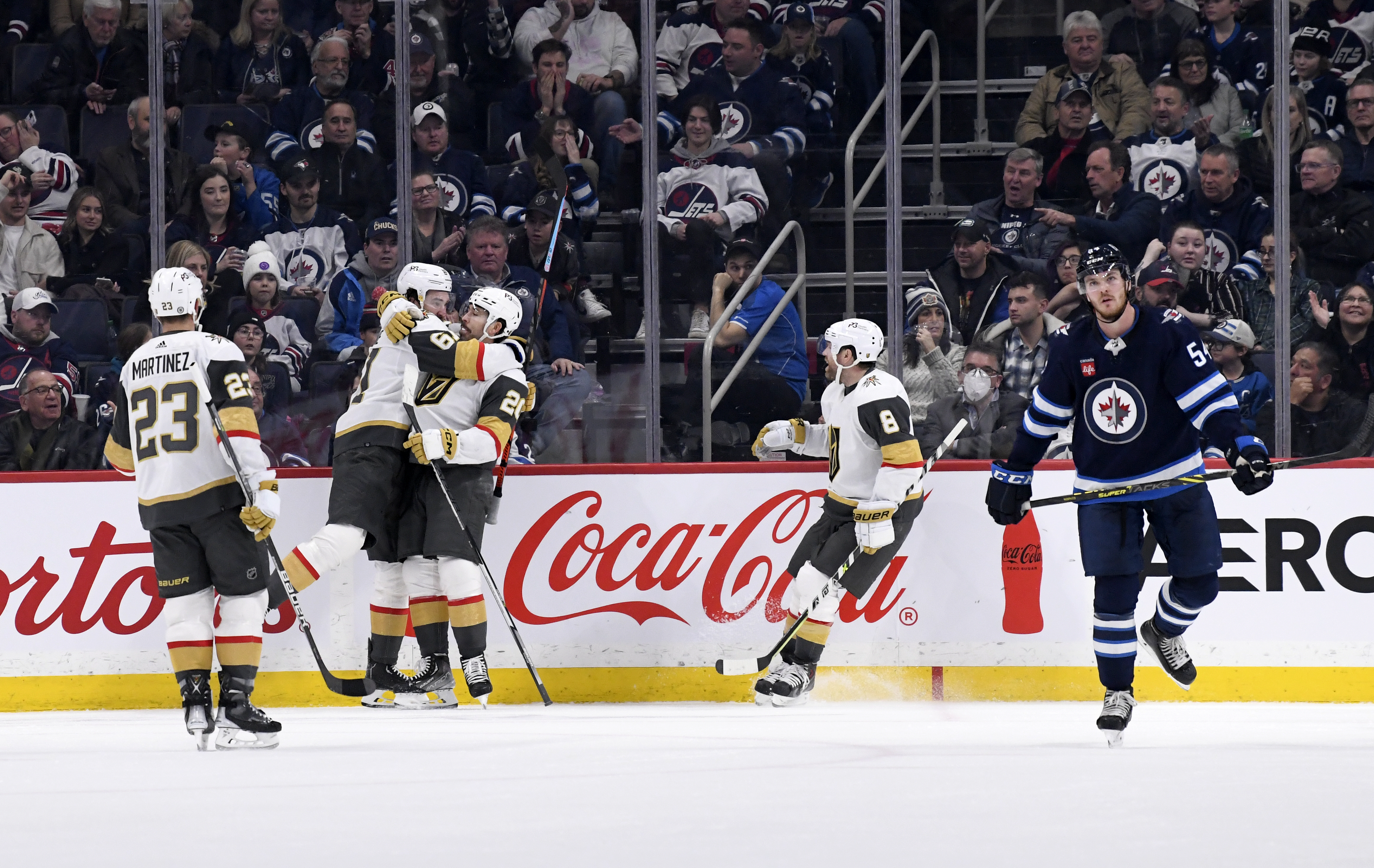 Golden Knights to battle Winnipeg Jets in first round of playoffs