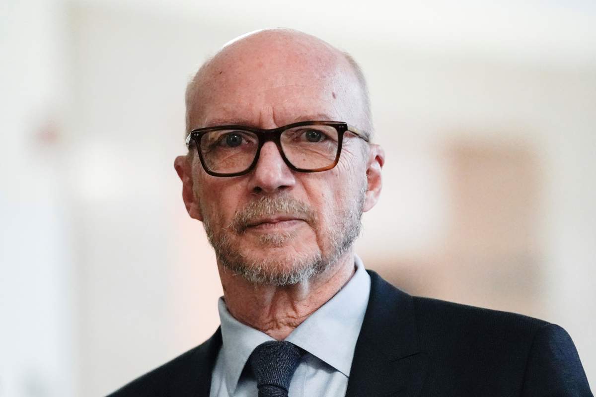 Screenwriter and film director Paul Haggis arrives at court for a sexual assault civil lawsuit, Wednesday, Nov. 2, 2022, in New York.