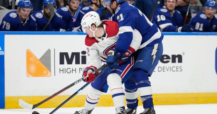 Call of the Wilde: Tampa Bay Lightning take easy 4-1 win over the Montreal Canadiens – Montreal