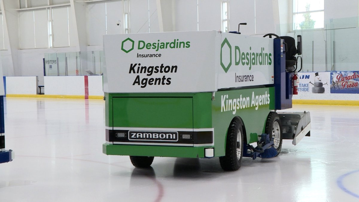 The city of Kingston has expanded its fleet of electric ice-resurfacing machines.