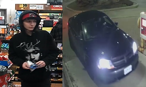 Wellington OPP want to speak to an individual in photo in an investigation into vehicle break-ins in Fergus area.