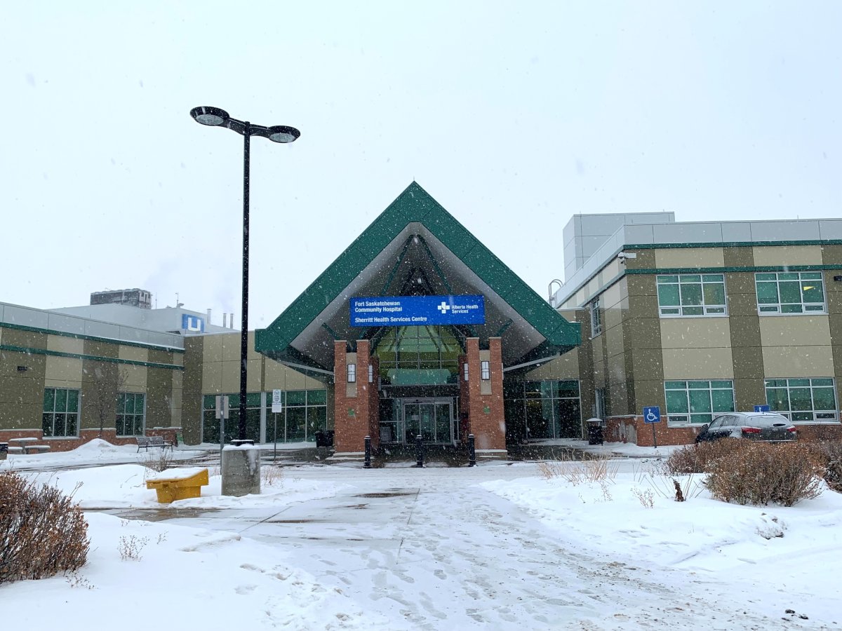 Fort Saskatchewan Community Hospital on Friday, Dec. 16, 2022.