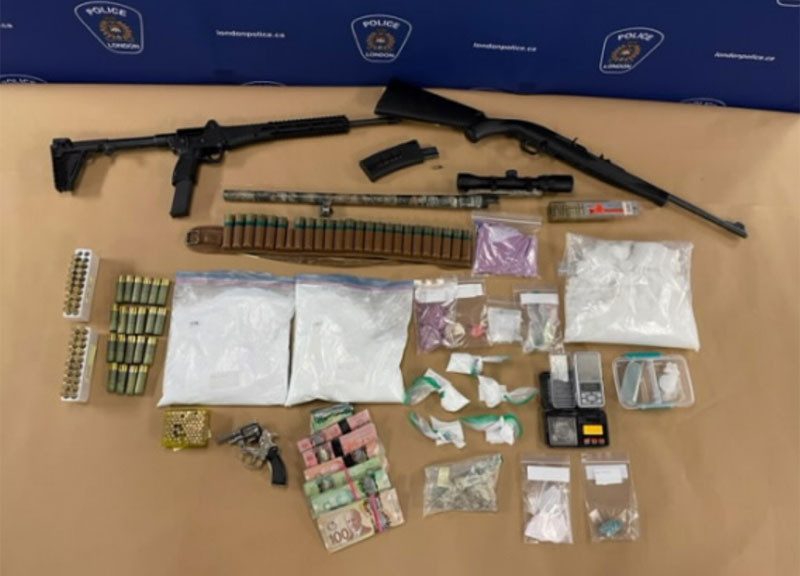 Almost $375K seized in London, Ont. gun and drug bust - image