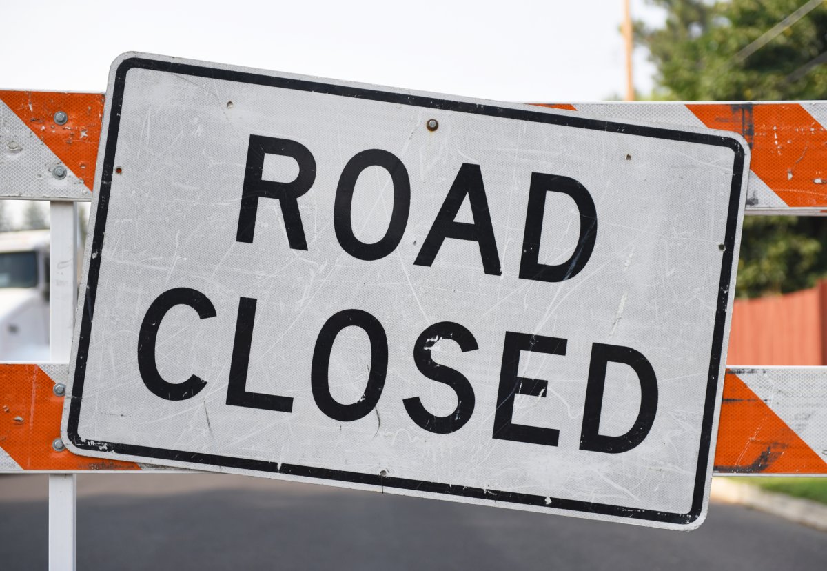 A section of Highway 28 north of Apsley, Ont., is closed following a single-vehicle crash on Sept. 18, 2023.