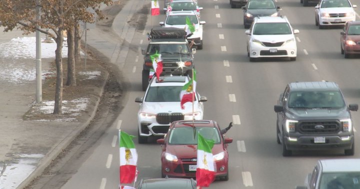 Kelowna, B.C. residents rally in support of Iran for eighth consecutive week