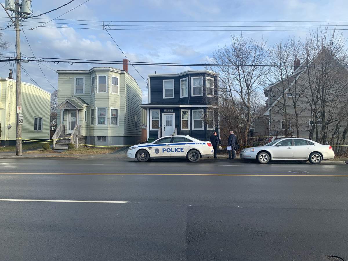 Police are investigating a suspicious death after a man was found dead on Robie Street Friday evening.