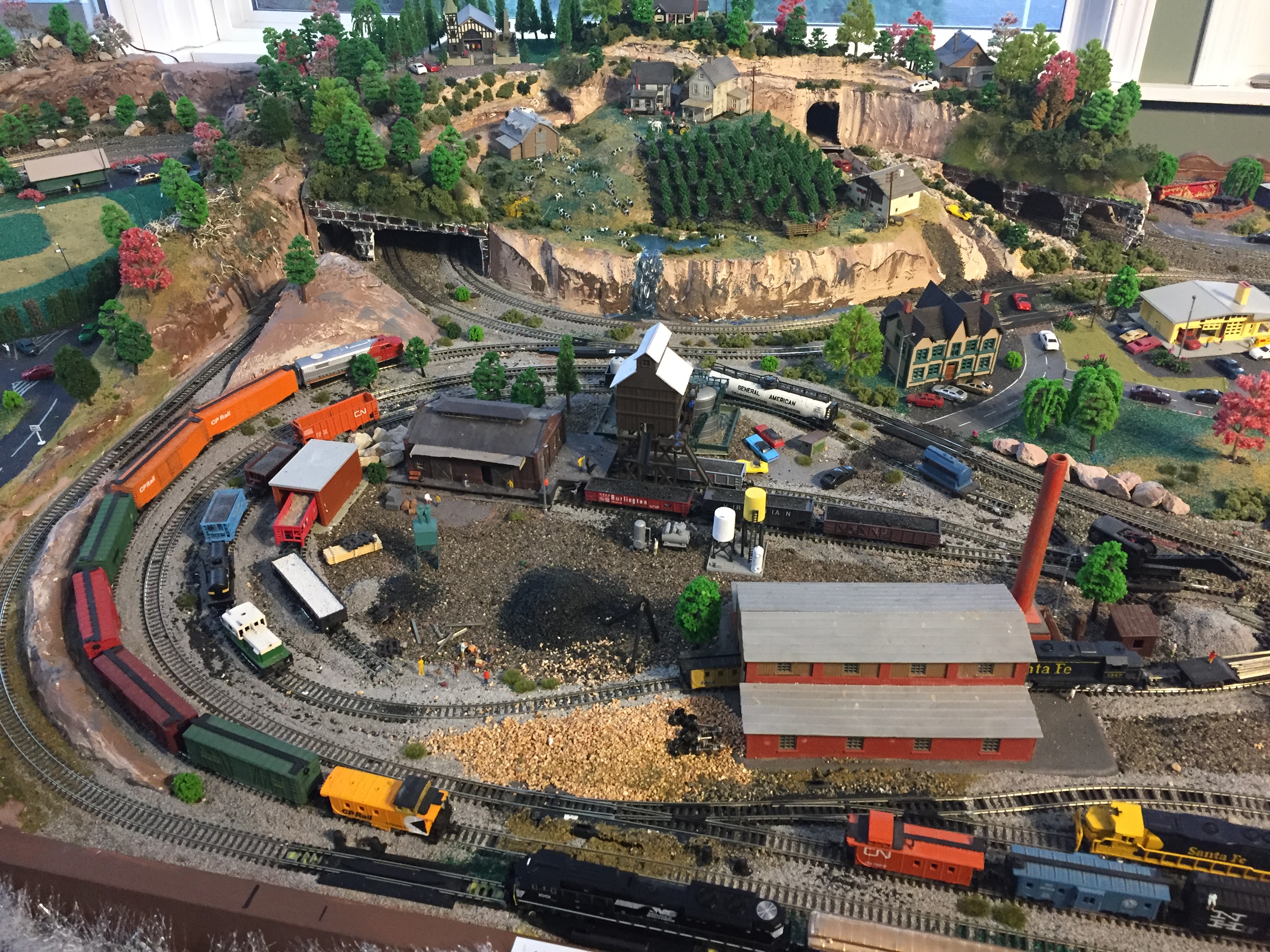 O gauge model train layouts for sale online