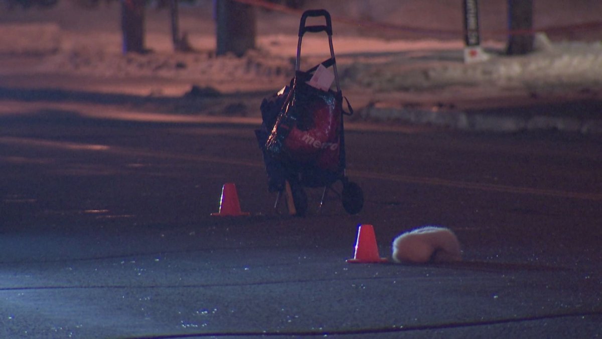 According to Laval police the woman was crossing the dimly lit street when the car hit her just after 5:30 PM on Laurentides Boulevard.