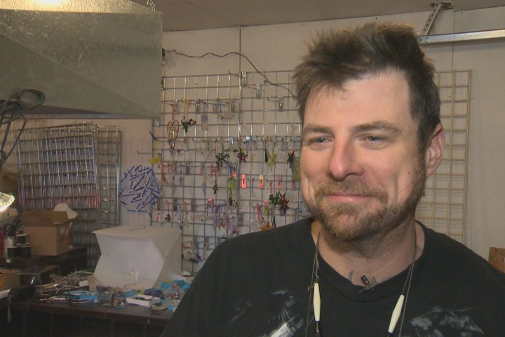Stolen glassworks include piece with Winnipeg artist’s late mother’s ashes