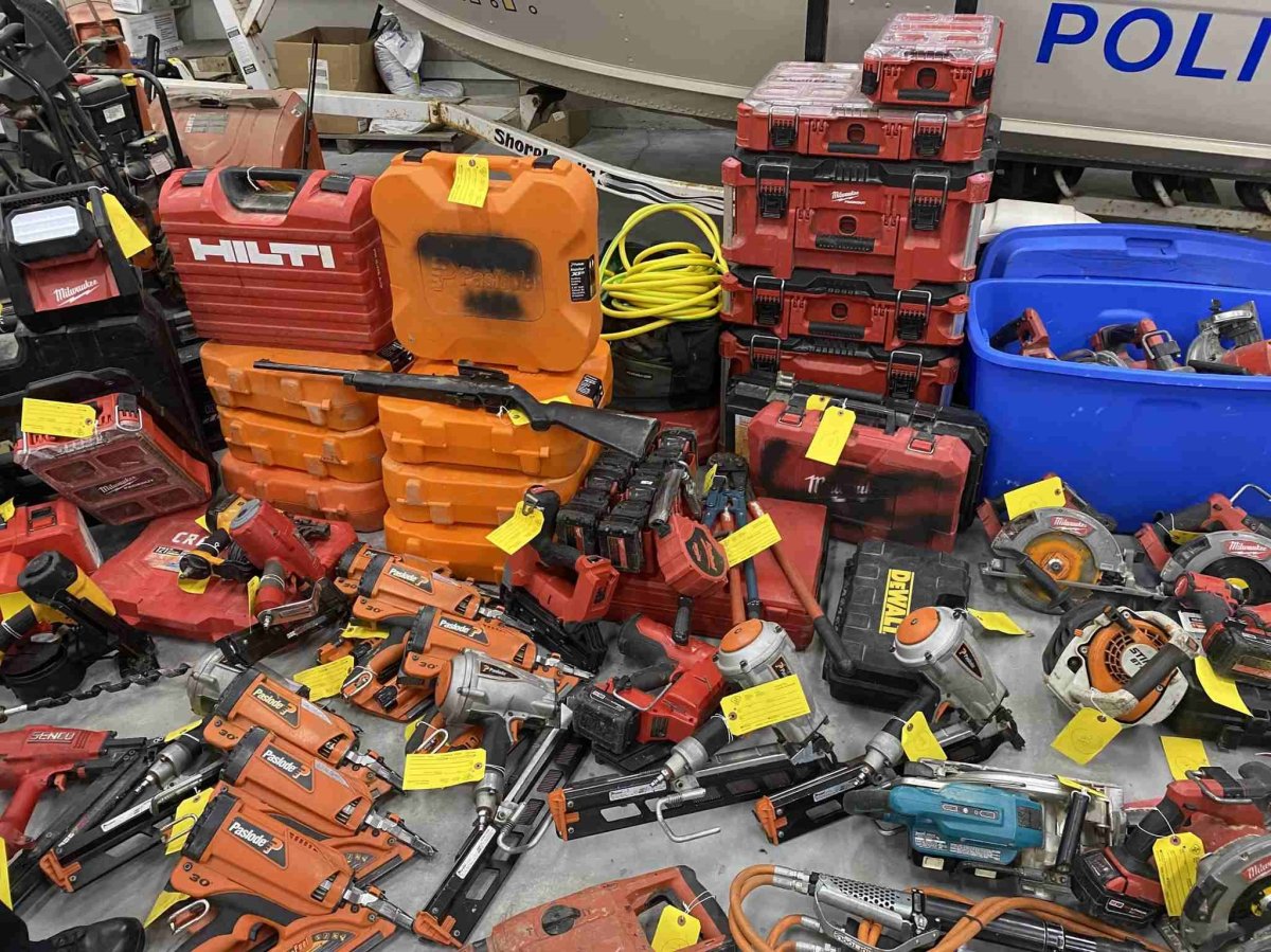 Police in Stirling-Rawdon have recovered more than $70K in stolen goods.