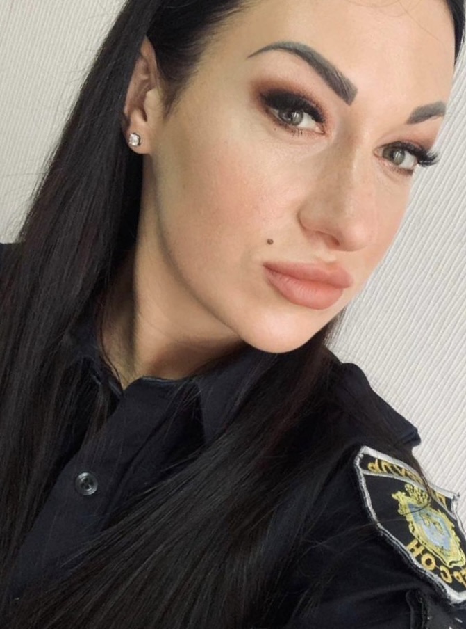 Ukrainian police officer Olha Honcharevska was tortured by Russian forces during the occupation of Kherson.