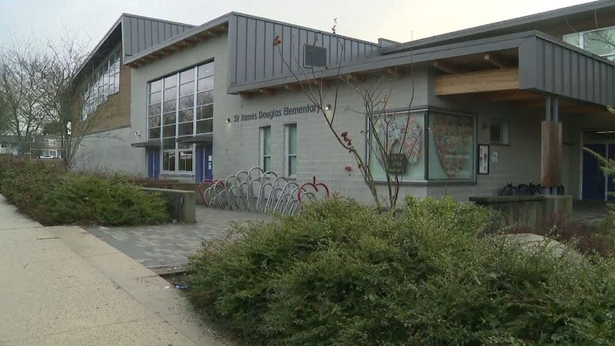 Sir James Douglas Elementary School will reopen on Jan. 5.