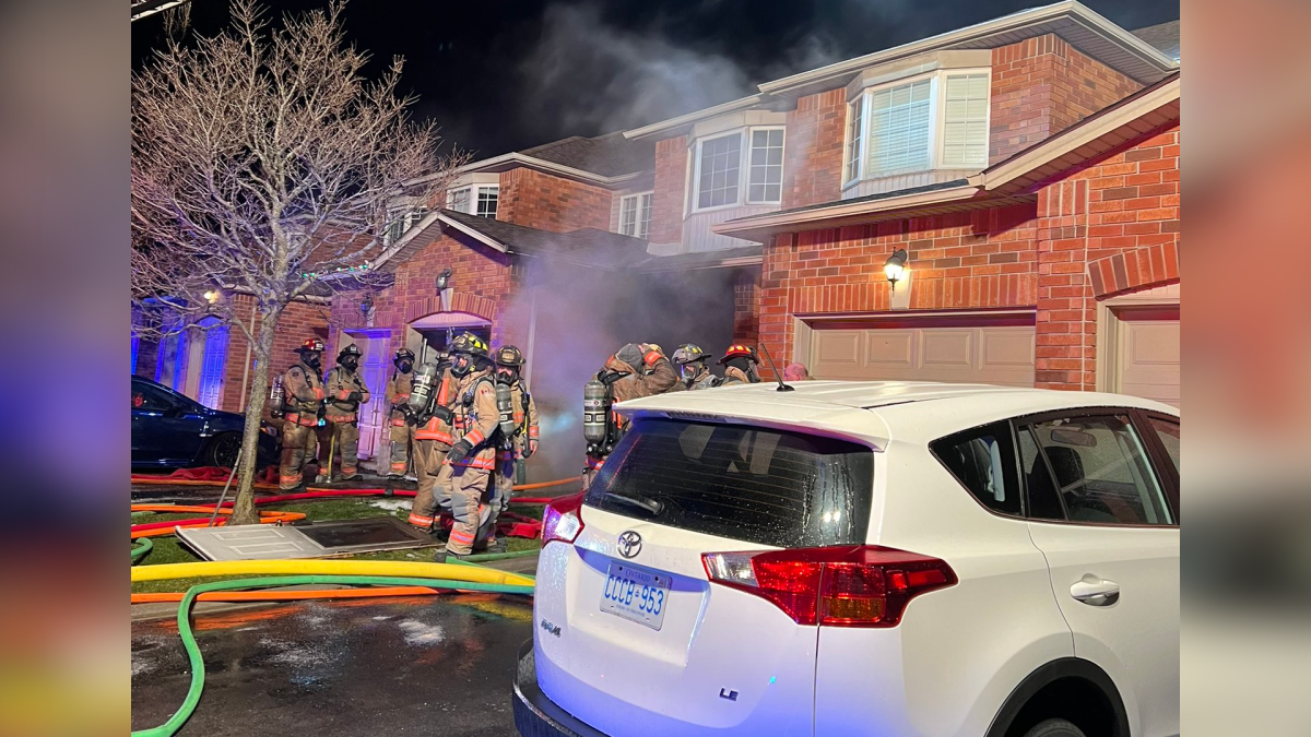 Hamilton Fire say they have notified the Office of the Fire Marshal following a blaze at a townhome on Highbury Drive in Stoney Creek that caused 'significant damage' early on Dec. 19, 2022. 