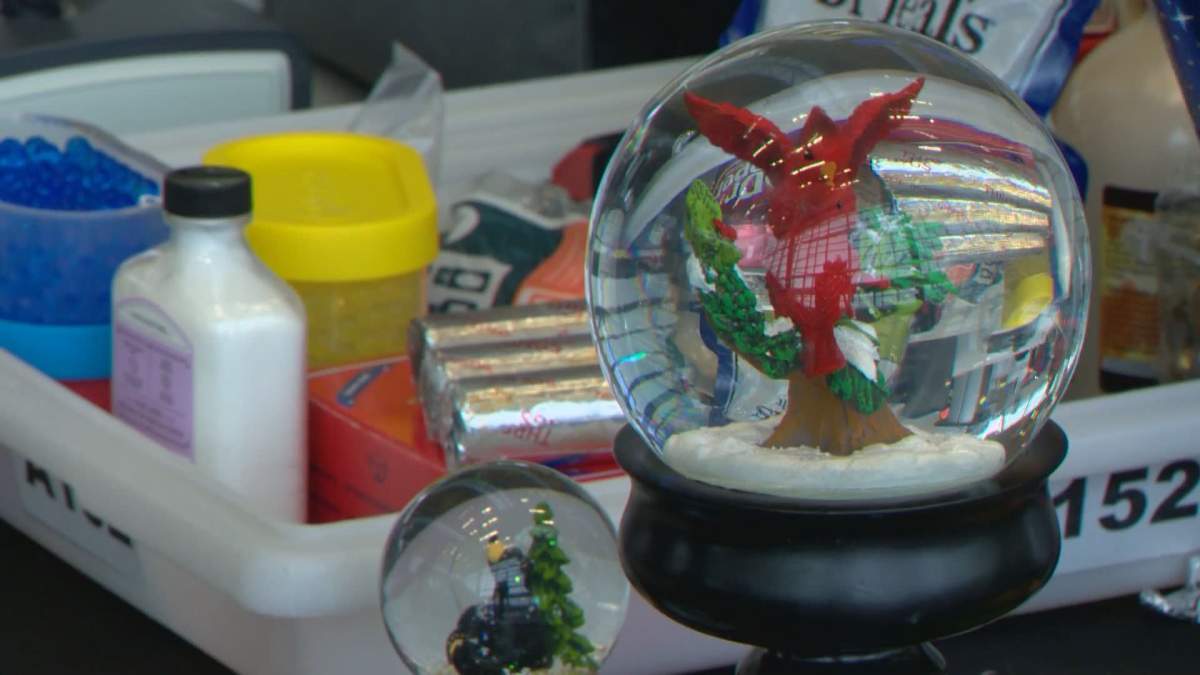 Snow globes are a no-go in bags you carry on