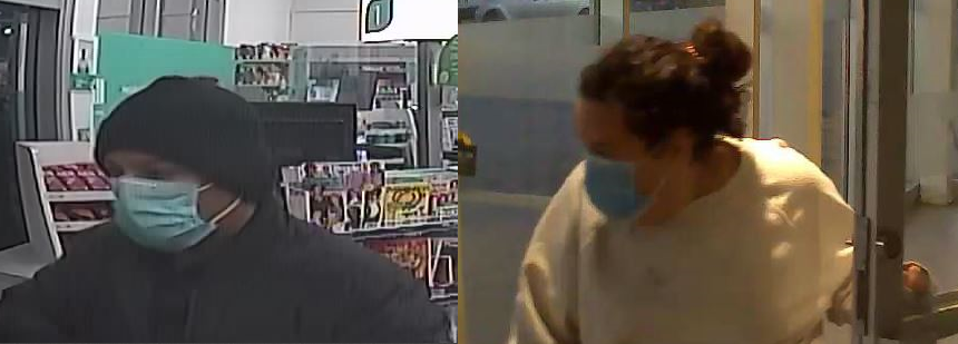 Kingston police are looking for two suspects in relation to the theft of a wallet.