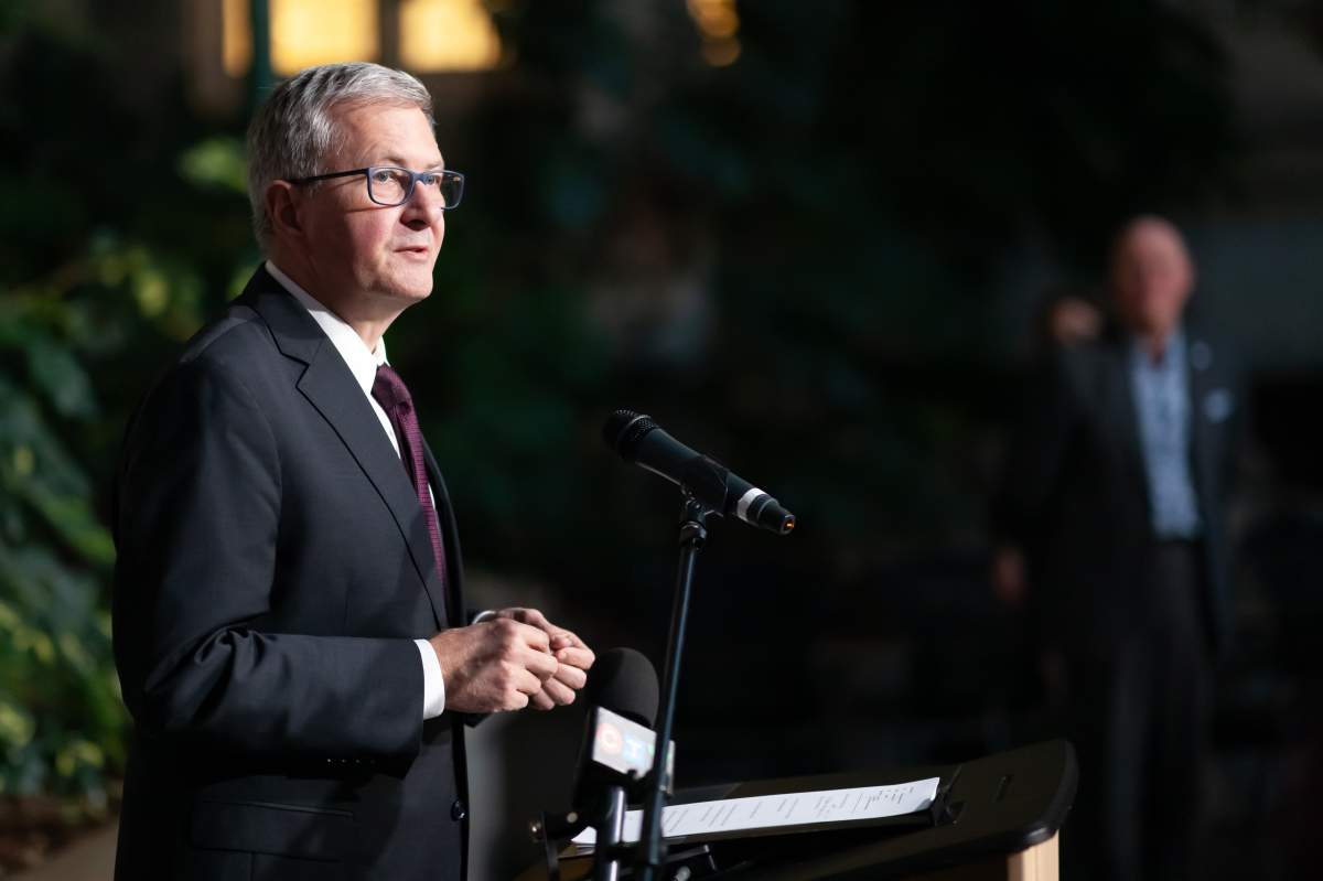 FILE - Western University president Alan Shepard on Wednesday, Jan. 8, 2020. 