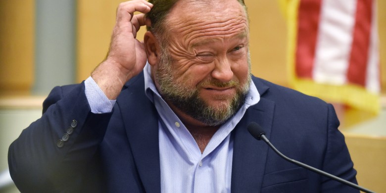 Infowars host Alex Jones files for personal bankruptcy