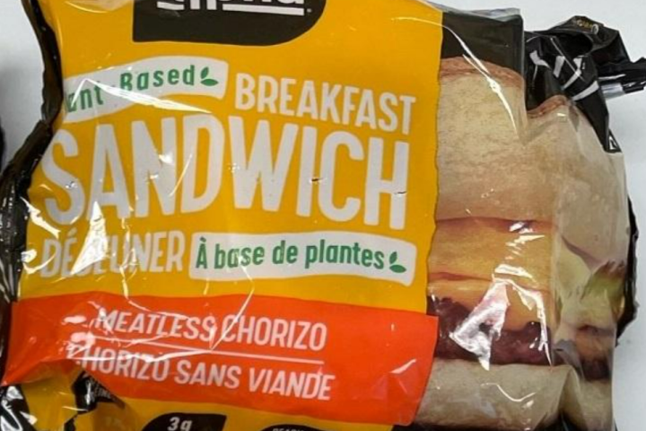 Alpha’s plant-based breakfast sandwiches, burritos recalled over undeclared milk