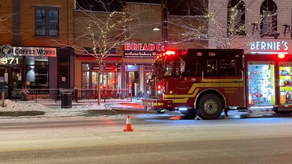 Firefighters doused an electrical fire on Bernard Avenue Thursday night. 