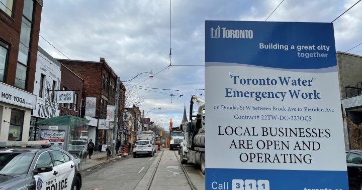 Construção inesperada em Little Portugal Toronto toca nos negócios – Toronto